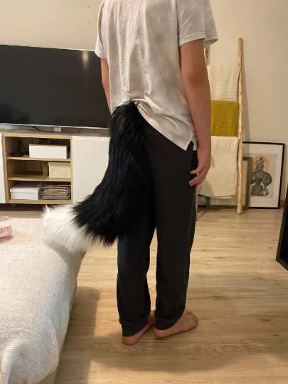 Adjustable Animal Tail Belt